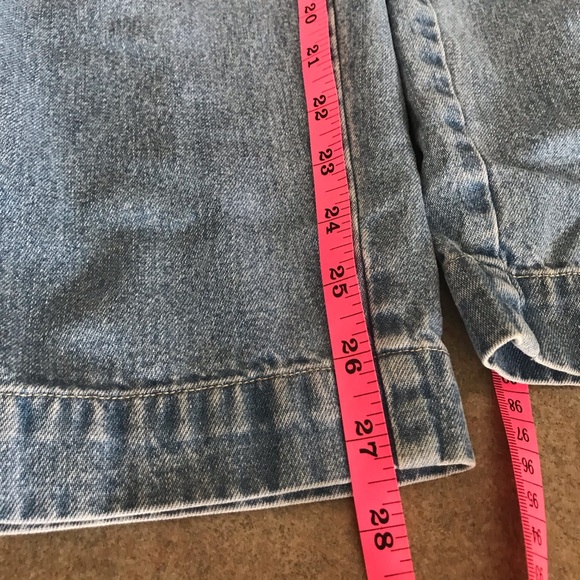 J. Jill High Rise  Embroidered Leg Denim Jeans  10 - Picture 8 of 8